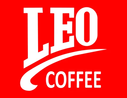 Leo Coffee logo, Star Signs client