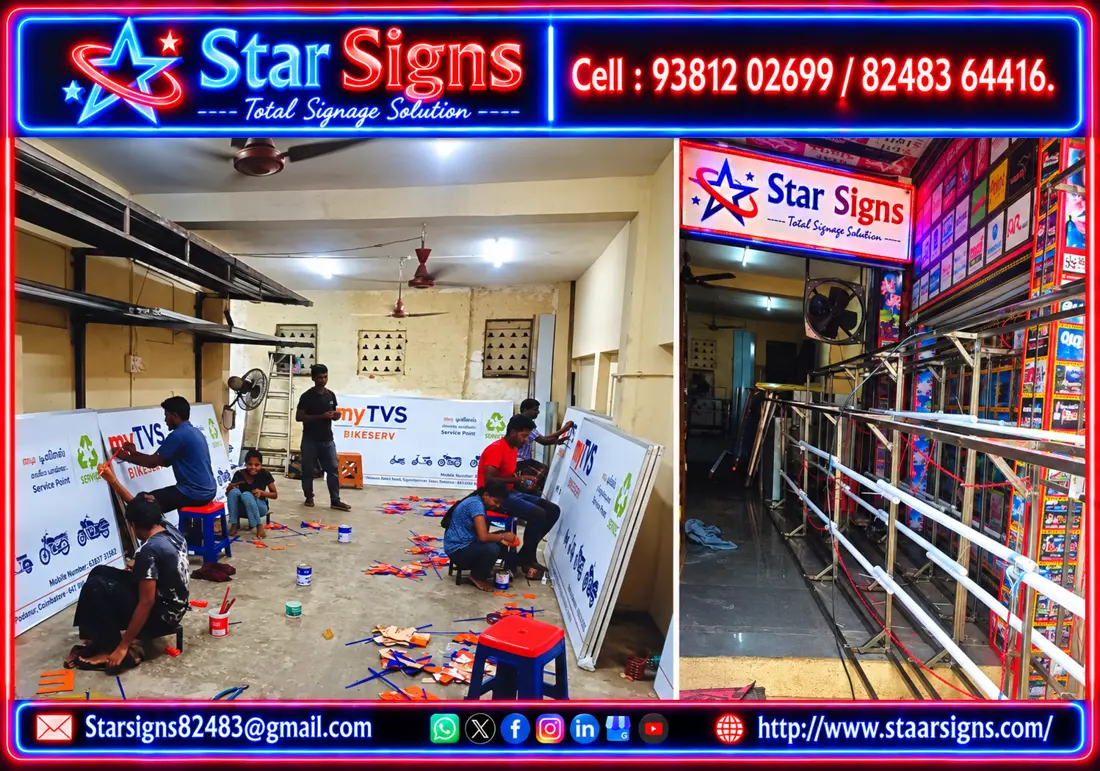 Star Signs workshop and team, Choolaimedu Chennai