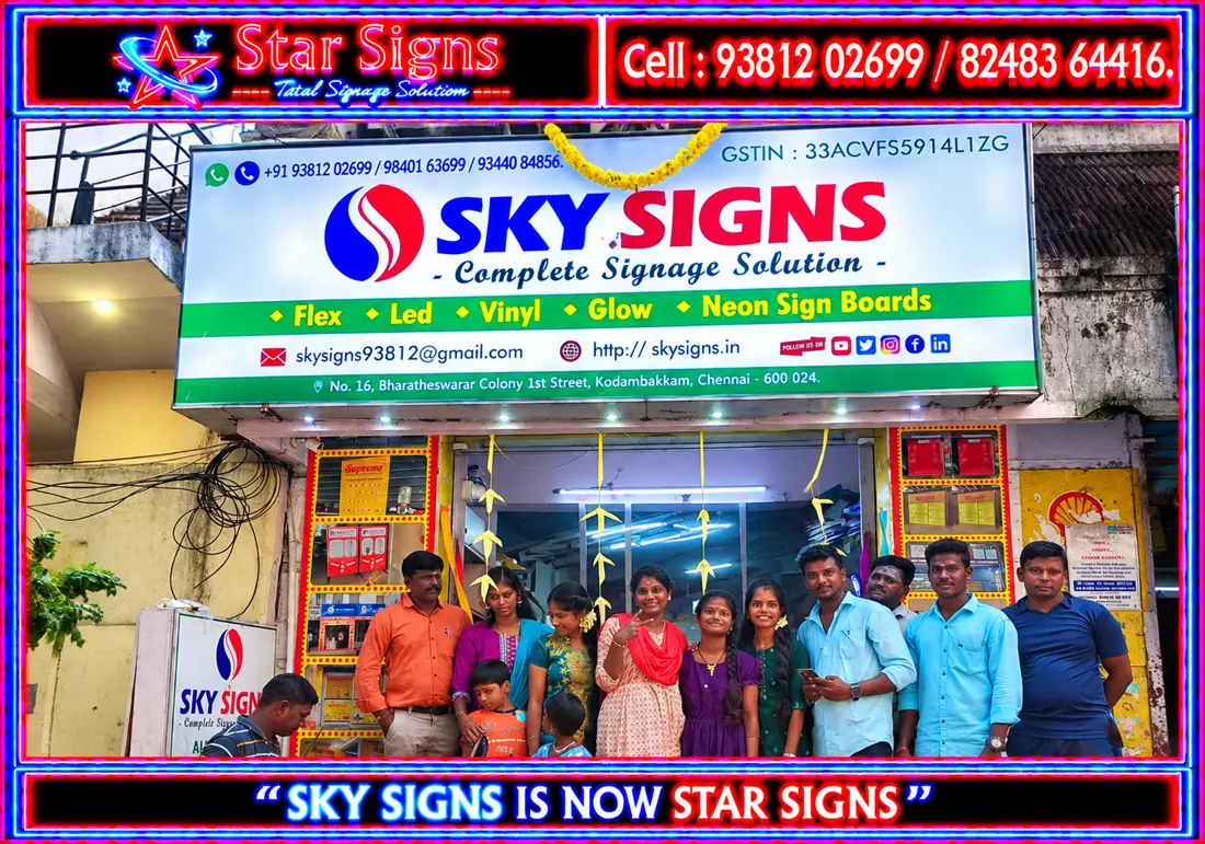 Star Signs workshop and team, Choolaimedu Chennai