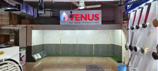 Showroom signage for Venus showroom by Star Signs Chennai