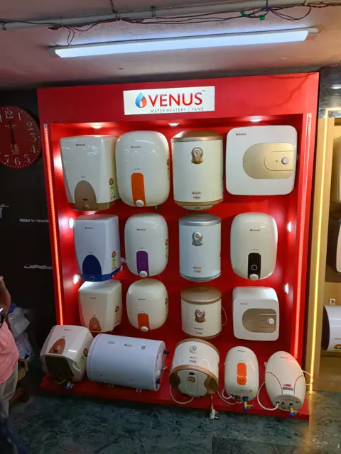 Branding with display board for Venus by Star Signs Chennai